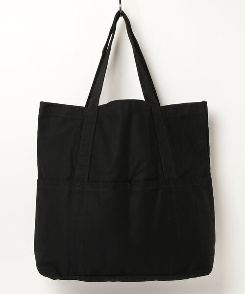 Guess(ゲス)の「GUESS Originals Cotton Tote トートバッグ(トートバッグ・メンズ・ブラック・ONE SIZE)」の6枚目の写真