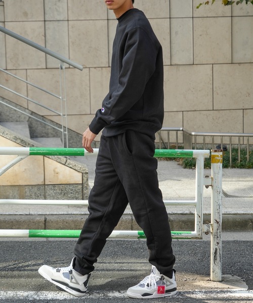 【CHAMPION/チャンピオン】裏起毛 スウェットパンツ C3-Y224 USAコットン リサイクルポリエステル サスティナブル テーパードシルエット（スウェットパンツ）｜Champion（チャンピオン）