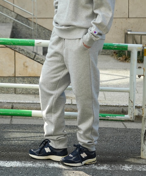 【CHAMPION/チャンピオン】裏起毛 スウェットパンツ C3-Y224 USAコットン リサイクルポリエステル サスティナブル テーパードシルエット（スウェットパンツ）｜Champion（チャンピオン）