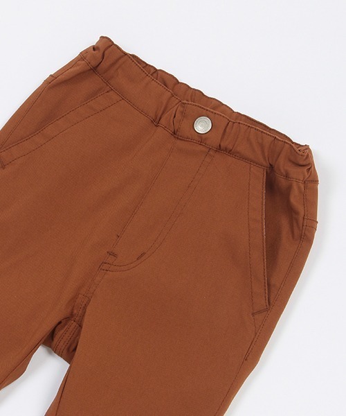 kladskap（クレードスコープ）の「裾裏ロゴPTロング丈テーパードパンツ（チノパンツ・キッズ・ブルー/ブラウン/ブラック・90cm/130cm/110cm/100cm/120cm/80ｃｍ）」の5枚目の写真