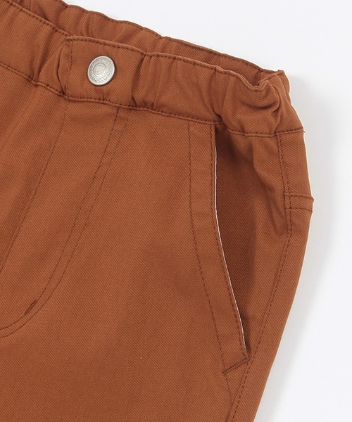 kladskap（クレードスコープ）の「裾裏ロゴPTロング丈テーパードパンツ（チノパンツ・キッズ・ブルー/ブラウン/ブラック・90cm/130cm/110cm/100cm/120cm/80ｃｍ）」の7枚目の写真