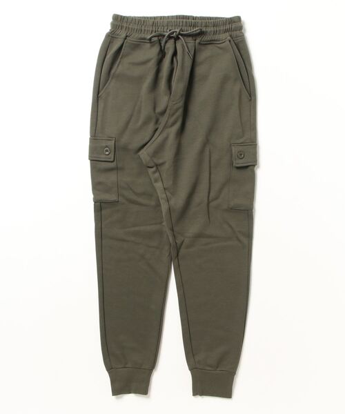 MinoriTY(マイノリティ)の「【MinoriTY】毛玉ができないサルエルカーゴパンツ メンズ スウェットパンツ ルーズフィット ジャージ(スウェットパンツ・メンズ・杢グレー/パープル/ブラック/オートミール/カーキ/チェック/ブラウン・S/M/L/XL)」の20枚目の写真