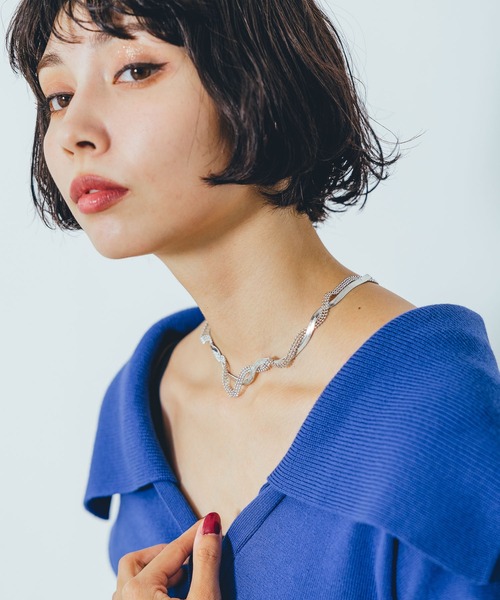 PAGEBOY（ページボーイ）の「レイヤードネックレス（ネックレス・レディース・ゴールド/シルバー・FREE）」の6枚目の写真