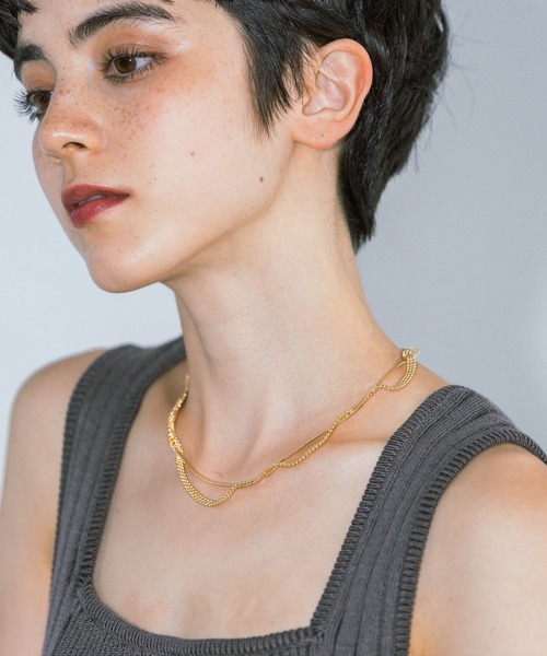 PAGEBOY（ページボーイ）の「レイヤードネックレス（ネックレス・レディース・ゴールド/シルバー・FREE）」の10枚目の写真
