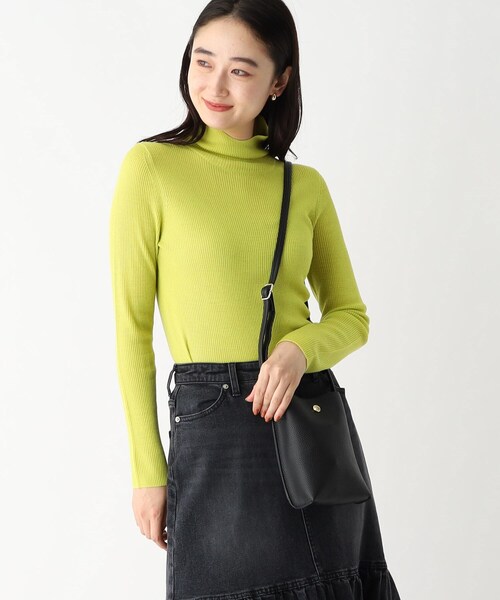 OPAQUE.CLIP(オペークドットクリップ)の「◆【軽量/長さ調整可能】合皮ミニショルダーバッグ(ショルダーバッグ・レディース・ブラック/ベージュ/ブルー/ゴールド/グレー・00)」の16枚目の写真