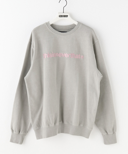 thisisneverthat グレー スウェット thisisneverthat グレー スウェット thisisneverthat