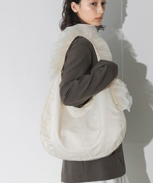 チュールハンドルトート