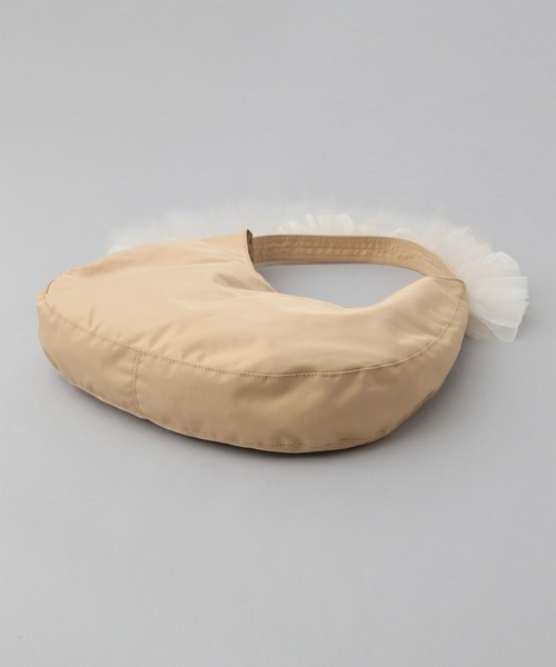 A part by（アパートバイ）の「チュールハンドルトート（ショルダーバッグ・レディース・ベージュ/ブラック/アイボリー/ブルー系その他2・FREE）」の15枚目の写真