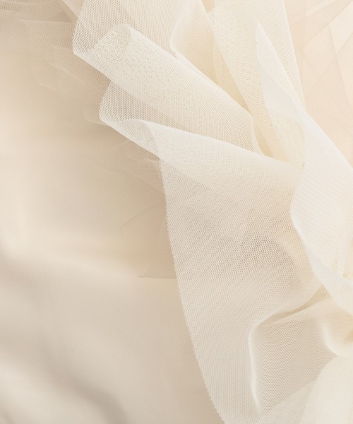 A part by（アパートバイ）の「チュールハンドルトート（ショルダーバッグ・レディース・ベージュ/ブラック/アイボリー/ブルー系その他2・FREE）」の8枚目の写真