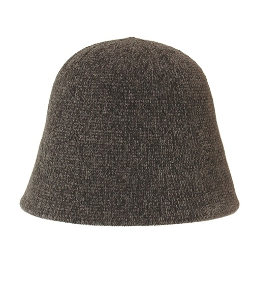 14+（イチヨンプラス）の「モール糸ベルハット（ハット・レディース・ホワイト/ブラック/ベージュ/オレンジ/チャコールグレー・MEDIUM）」の8枚目の写真