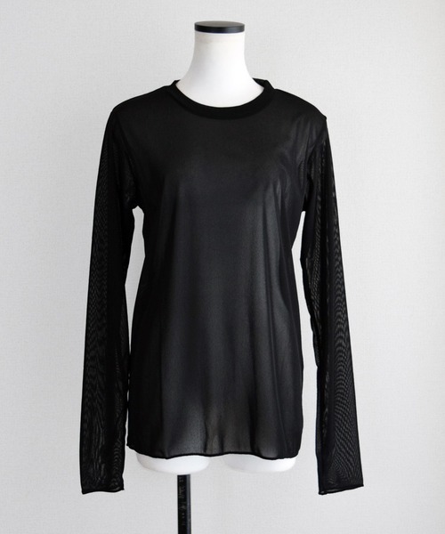 Marient(マリエント)の「メローシアーロンTOPS(Tシャツ/カットソー・レディース・アイボリー/チャコール/ブラック/ブラウン・FREE)」の8枚目の写真