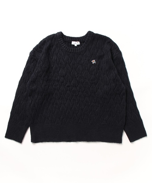 Arnold Palmer（アーノルドパーマー）の「リーフ柄 ニット プル