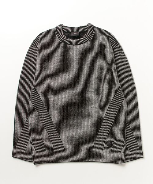 ポールスミス　20SS シグネチャーストライプ クルーネック　ニット パリコレ PS Paul Smith（ピーエスポールスミス）の「