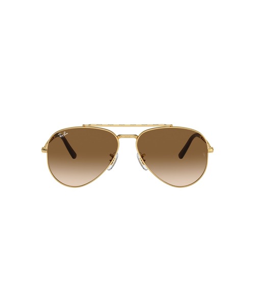 Ray-Ban(レイバン)の「Ray-Ban レイバン サングラス NEW AVIATOR 紫外線対策 0RB3625 001/51(サングラス・メンズ・ゴールド×ブラウン・58)」の9枚目の写真