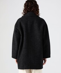 美品✨ MACPHEE シープパイル オーバーサイズドPコート ダークグリーン 美品✨ MACPHEE シープパイル オーバーサイズドPコート ダークグリーン