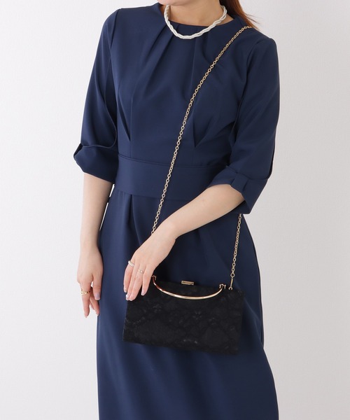 パーティバック アンティーク GUCCI - VTG Hot Pink Velvet Black Leather Trim Jackie Hobo