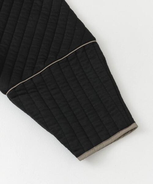 SENSE OF PLACE by URBAN RESEARCH（センスオブプレイスバイアーバンリサーチ）の「ライトキルティングジャケット（ダウンジャケット/コート・レディース・アイボリー/ブラック/ベージュ・ONE）」の8枚目の写真