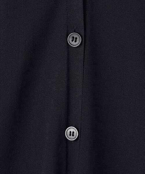 COMME CA ISM（コムサイズム）の「UVカット  ベーシック　ワイドＶネックカーディガン（カーディガン/ボレロ・レディース・ブラック/ライトグレー・FREE）」の19枚目の写真