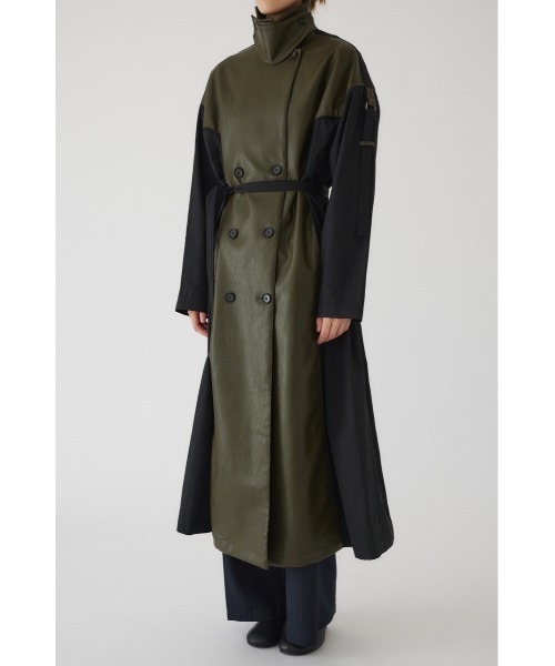 RIM.ARK（リムアーク）の「Docking belted trench（トレンチコート