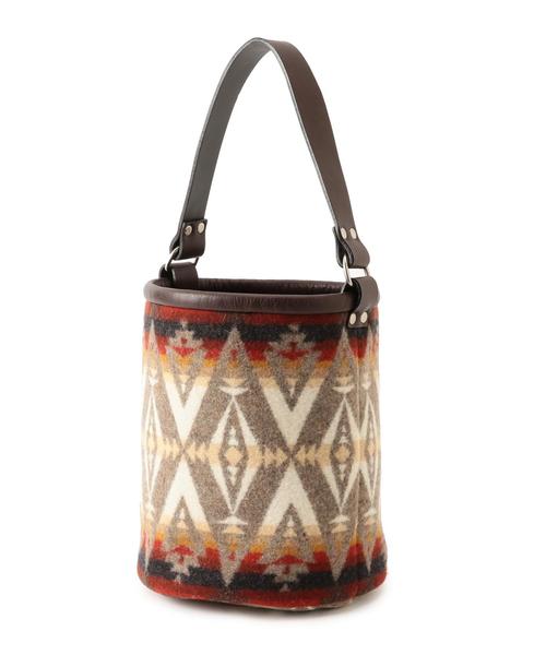PENDLETON（ペンドルトン）の「別注[ペンドルトン]PENDLETON HOBO トートバッグ◆（トートバッグ・レディース・ブラウン・フリー）」の4枚目の写真