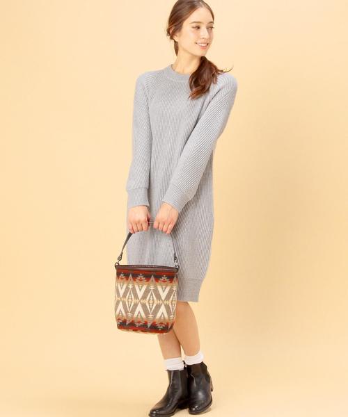 PENDLETON（ペンドルトン）の「別注[ペンドルトン]PENDLETON HOBO トートバッグ◆（トートバッグ・レディース・ブラウン・フリー）」の8枚目の写真