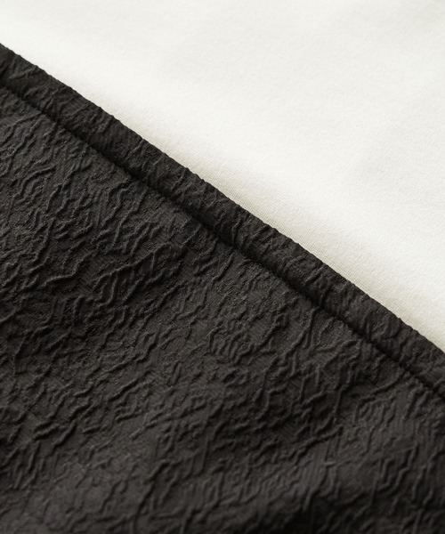 ROPE' PICNIC（ロペピクニック）の「ビスチェドッキングカットトップス/リンクコーデ（Tシャツ/カットソー・レディース・オフホワイト/ブラック系その他・38）」の19枚目の写真