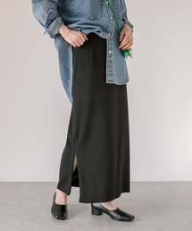 RIVE DROITE | カットジョーゼットナロースカート(スカート)