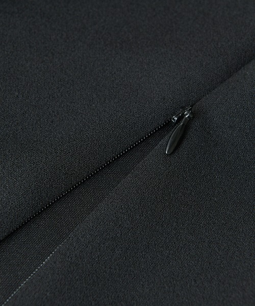 RIVE DROITE（リヴドロワ）の「カットジョーゼットナロースカート（スカート・レディース・ブラック/チャコールグレー・36/38）」の10枚目の写真