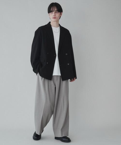 LUCY（ルーシー）の「LUCY/ルーズテーラードジャケット（テーラードジャケット・メンズ・ダークグレー/ブラック・MEDIUM/LARGE）」の17枚目の写真