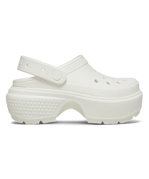 crocs(クロックス)の「【CROCS for emmi】Stomp Clog(サンダル・レディース・ホワイト・22cm/23cm/24cm)」の7枚目の写真