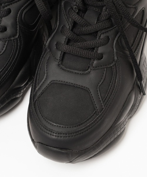 Heather（ヘザー）の「ボリュームソールスニーカー　106775（スニーカー・レディース・オフホワイト/ブラック/ベージュ・M/L）」の22枚目の写真