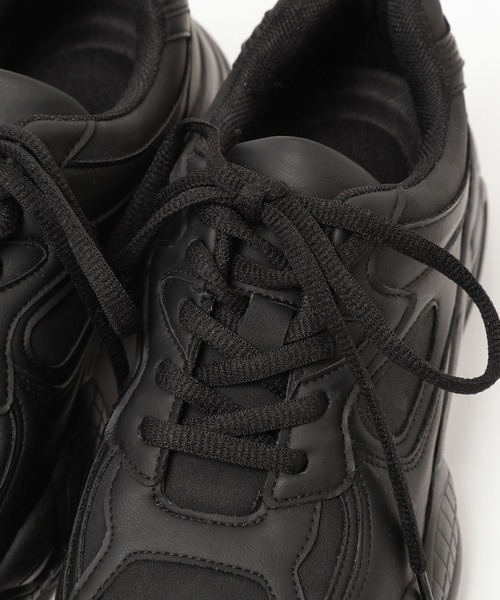 Heather（ヘザー）の「ボリュームソールスニーカー　106775（スニーカー・レディース・オフホワイト/ブラック/ベージュ・M/L）」の19枚目の写真