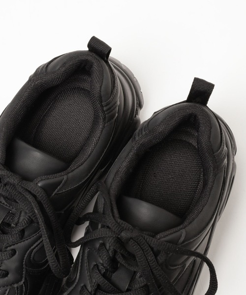 Heather（ヘザー）の「ボリュームソールスニーカー　106775（スニーカー・レディース・オフホワイト/ブラック/ベージュ・M/L）」の17枚目の写真