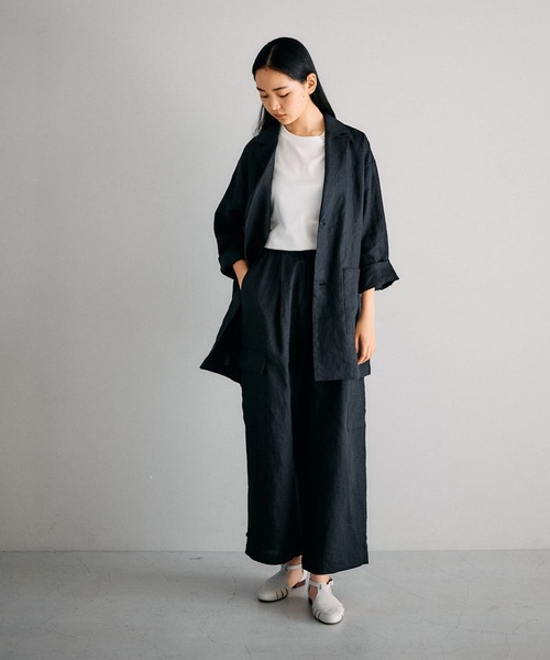 かぐれ（カグレ）の「リネンテーラードジャケット（テーラード