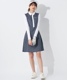 【marie claire/マリ.クレール】レディースワンピース+ボレロセット　接触冷感　ゴルフ