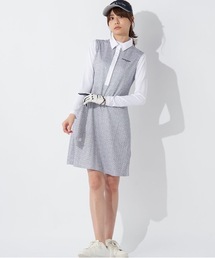 【marie claire/マリ.クレール】レディースワンピース+ボレロセット 接触冷感 ゴルフ