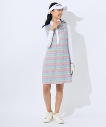 【marie claire/マリ.クレール】レディースワンピース+ボレロセット　接触冷感　ゴルフ