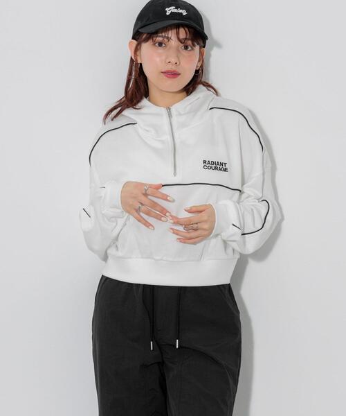 INGNI（イング）の「ロゴ刺しゅうキャップ（キャップ・レディース・ブラック/オフホワイト・ONE SIZE）」の13枚目の写真