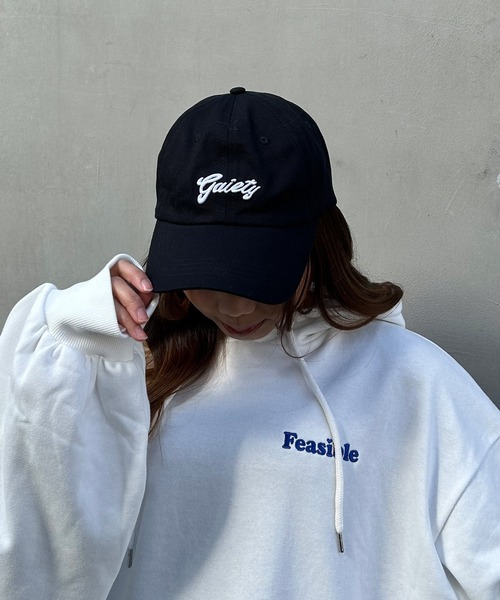 INGNI（イング）の「ロゴ刺しゅうキャップ（キャップ・レディース・ブラック/オフホワイト・ONE SIZE）」の19枚目の写真