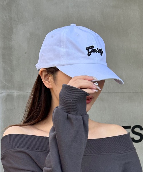 INGNI（イング）の「ロゴ刺しゅうキャップ（キャップ・レディース・ブラック/オフホワイト・ONE SIZE）」の14枚目の写真