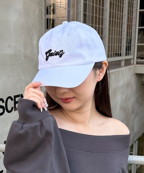 INGNI（イング）の「ロゴ刺しゅうキャップ（キャップ・レディース・ブラック/オフホワイト・ONE SIZE）」の15枚目の写真