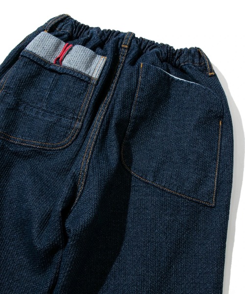 AOZORA（アオゾラ）の「AOZORA/アオゾラ　刺し子DENIM UNISEXロールアップパンツ（その他パンツ・メンズ・インディゴブルー/アイボリー・LARGE/X-LARGE/MEDIUM）」の10枚目の写真