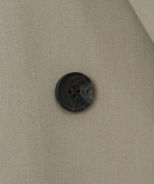 coen（コーエン）の「【RONEL】ダブルブレストストレッチテーラードジャケット(セットアップ対応可能)（テーラードジャケット・レディース・オリーブ/ネイビー・M/S）」の3枚目の写真