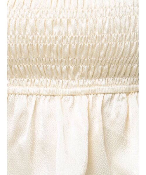 jouetie（ジュエティ）の「シャーリング2WAYブラウス（シャツ/ブラウス・レディース・オフホワイト/ブラック/ピンク/グリーン・MEDIUM）」の11枚目の写真