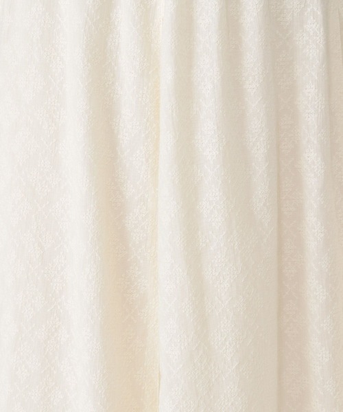 studio CLIP（スタディオクリップ）の「シフリー刺繍切り替えスカート[プチサイズあり]（スカート・レディース・ベージュ/ブラック/オフホワイト・FREE/PF）」の14枚目の写真