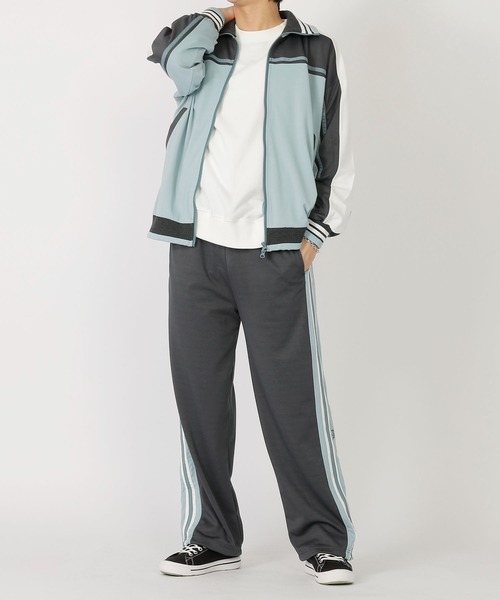 DOUBLE NAME（ダブルネーム）の「レトロ配色ライン トラックパンツ（その他パンツ・レディース・ベージュ/ブラック系/ブルー・FREE）」の19枚目の写真