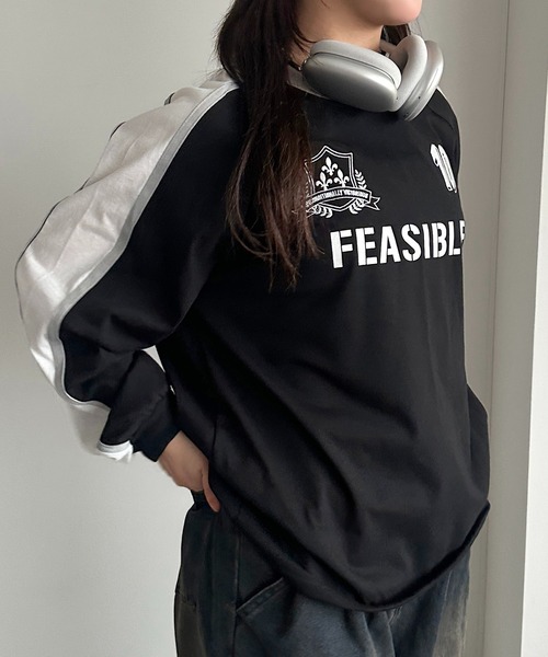 apres jour mignon(アプレジュールミニョン)の「ユニフォームロンT【ZOZOTOWN限定アイテム】(Tシャツ/カットソー・レディース・ブラック/ネイビー/オフホワイト・フリー/X-LARGE)」の22枚目の写真