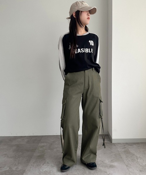 apres jour mignon(アプレジュールミニョン)の「ユニフォームロンT【ZOZOTOWN限定アイテム】(Tシャツ/カットソー・レディース・ブラック/ネイビー/オフホワイト・フリー/X-LARGE)」の16枚目の写真