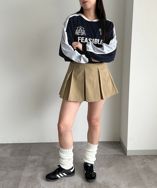 apres jour mignon(アプレジュールミニョン)の「ユニフォームロンT【ZOZOTOWN限定アイテム】(Tシャツ/カットソー・レディース・ブラック/ネイビー/オフホワイト・フリー/X-LARGE)」の14枚目の写真