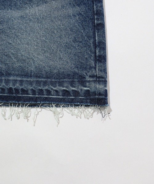 X-girl（エックスガール）の「5POCKET DENIM MINI SKIRT（デニムスカート・レディース・インディゴブルー/ライトインディゴブルー・S/M）」の16枚目の写真